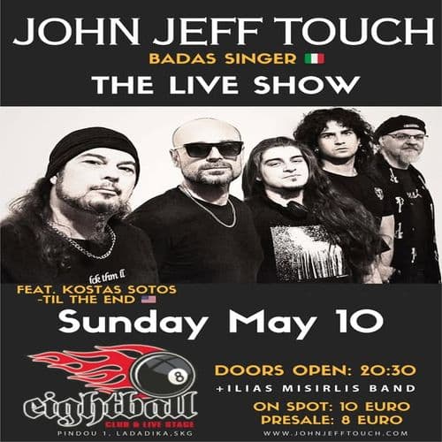 John Jeff Touch - Supporting Act: Ilias Misirlis band