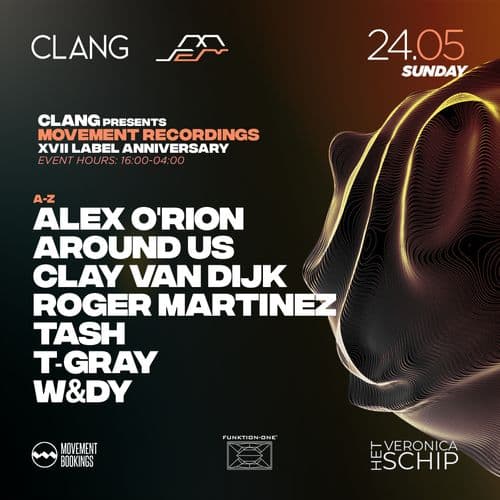 Clang pres. Movement Recordings XVII Anniversary