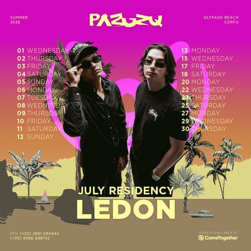Led On @ Pazuzu Beach Club | Sunset Parties 2026 - 07 Jul