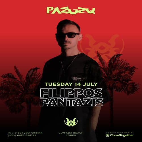 Filippos Pantazis @ Pazuzu Beach Club | Sunset Parties 2026 - 14 Jul