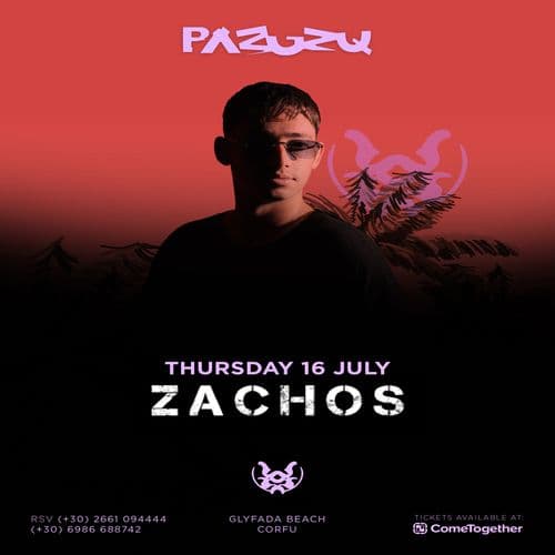 Zachos @ Pazuzu Beach Club | Sunset Parties 2026 - 16 Jul