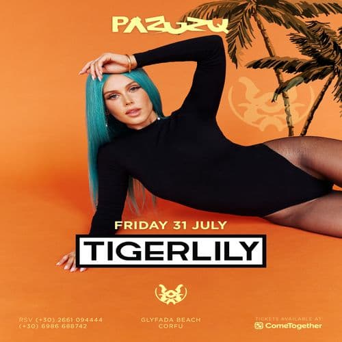 Tigerlily @ Pazuzu Beach Club | Sunset Parties 2026 - 31 Jul