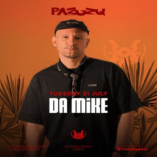 Da Mike @ Pazuzu Beach Club | Sunset Parties 2026 - 21 Jul