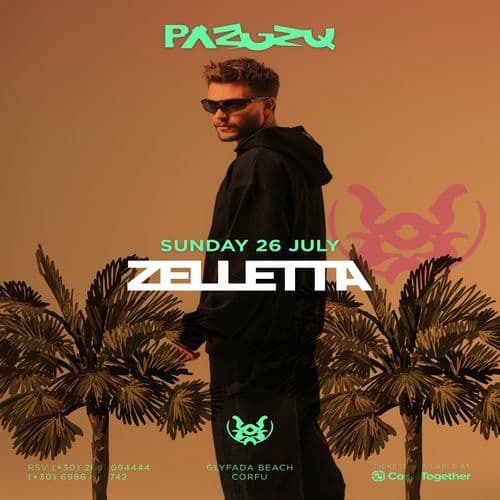 Zelletta @ Pazuzu Beach Club | Sunset Parties 2026 - 26 Jul