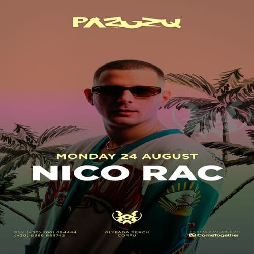 Nico Rak @ Pazuzu Beach Club | Sunset Parties 2026 - 24 Aug