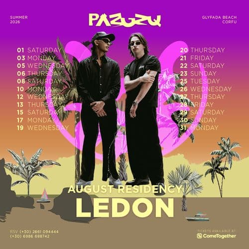 Led On @ Pazuzu Beach Club | Sunset Parties 2026 - 23 Aug