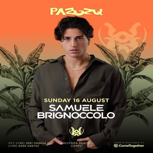 Brignoccolo @ Pazuzu Beach Club | Sunset Parties 2026 - 16 Aug