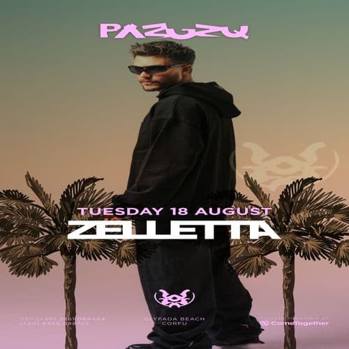Zelletta @ Pazuzu Beach Club | Sunset Parties 2026 - 18 Aug