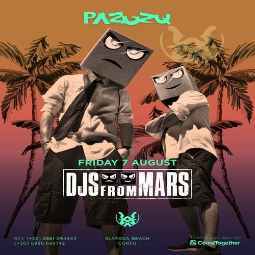 DJ's From Mars @ Pazuzu Beach Club | Sunset Parties 2026 - 07 Aug