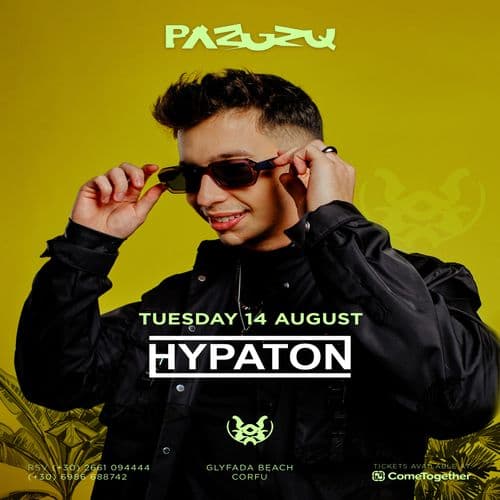 Hypaton @ Pazuzu Beach Club | Sunset Parties 2026 - 14 Aug