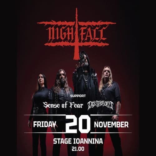 NIGHTFALL LIVE AT STAGE IOANNINA!