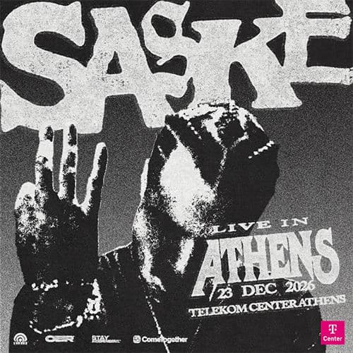 SASKE LIVE IN ATHENS // 23.12.2026 // TELEKOM CENTER ATHENS