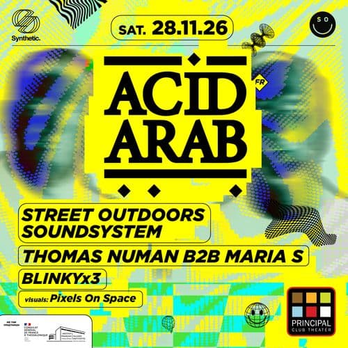 SYNTHETIC & STREET OUTDOORS with ACID ARAB (FR)