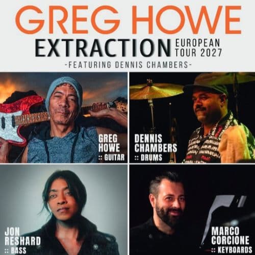 GREG HOWE & DENNIS CHAMBERS LIVE | SOUL ROOF STAGE