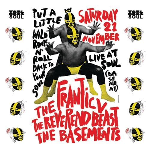 FRANTIC V * THE REVEREND BEAST *THE BASEMENTS LIVE | SOUL