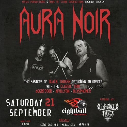 AURA NOIR LIVE IN THESSALONIKI