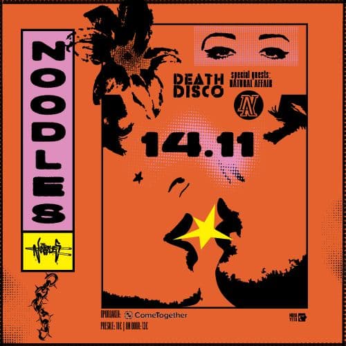 «The Noodles Live» στην Death Disco | Παρασκευή 14 Νοεμβρίου - ATH | Guests: Natural Affair