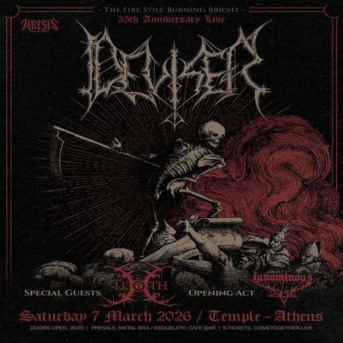 DEVISER -35th Anniversary- Show in Athens w// LLOTH and IGNOMINOUS