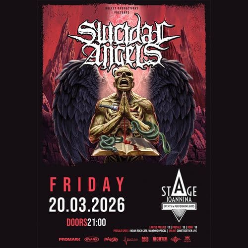 SUICIDAL ANGELS LIVE AT STAGE IOANNINA!