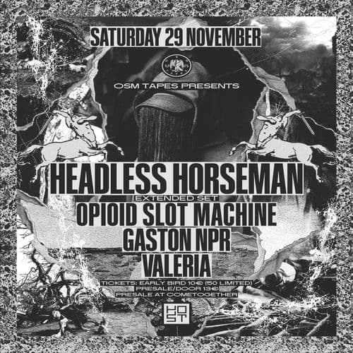 OSM tapes w/ Headless Horseman (extended set)