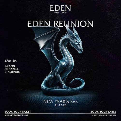 New Year's Eve at Eden Thessaloniki.