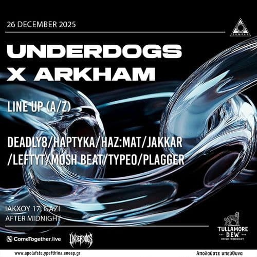 The Underdogs x Arkham - Xmas Hard Techno Invasion at Black Temple