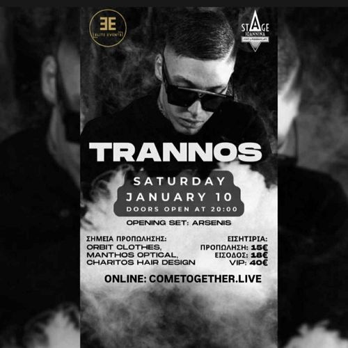 TRANNOS LIVE AT STAGE IOANNINA!