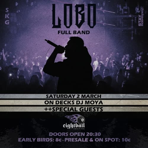 LOBO FULL BAND LIVE SKG | 02.03