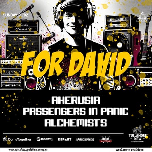 FOR DAVID | Aherusia + Passengers in Panic + Alchemists live at Temple