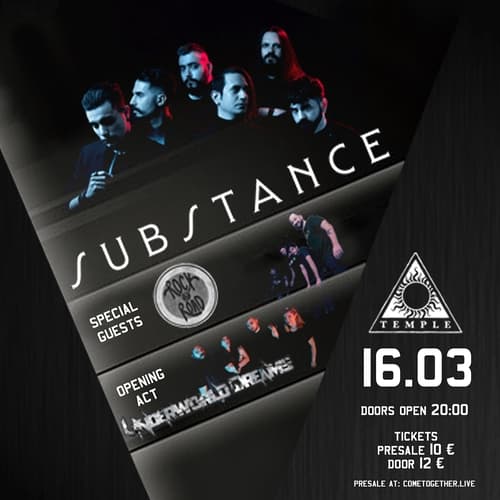 Substance + Rock n Road + Underworld Dreams live at Temple